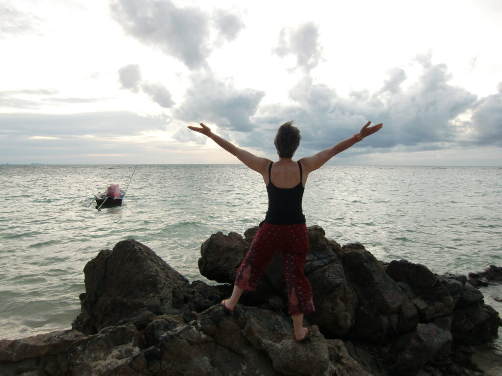 Freier Blick in den Horizont