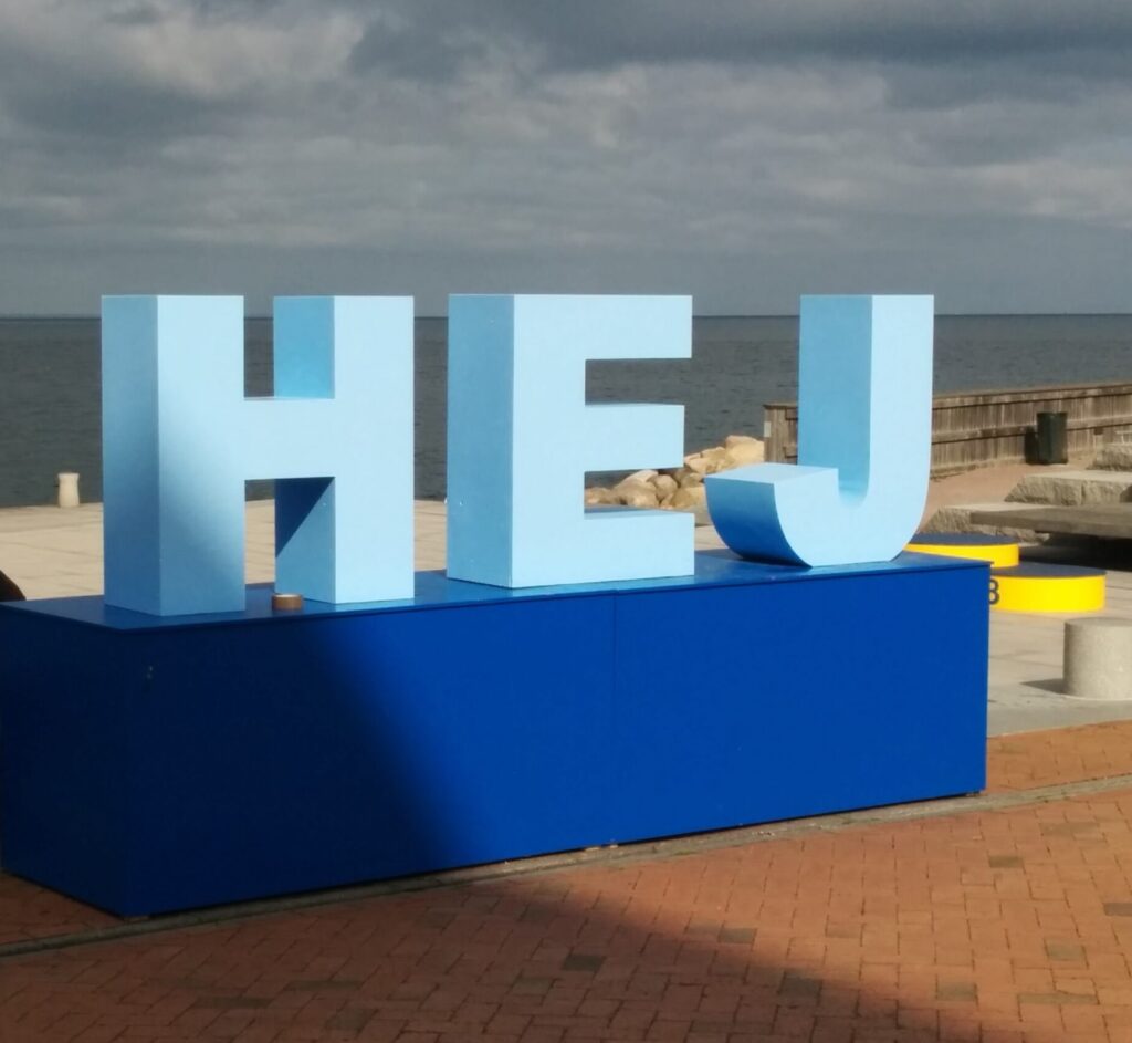 Hej - Hallo auf Schwedisch